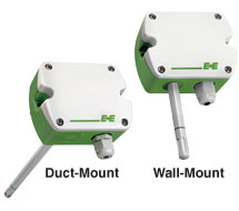 E + E Wall and Duct Mount Humidity and Temperarture Transmitter EE160 Series